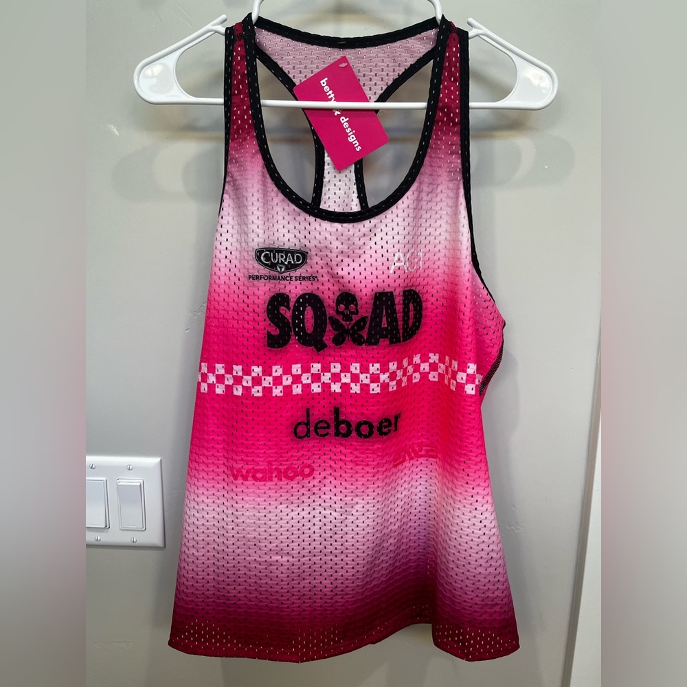Betty Designs - 2024 Squad Run Tank - Women’s L